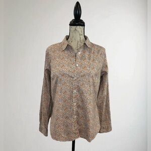 L.L. Bean Multicolor Floral Women’s Shirt